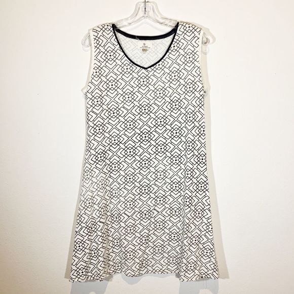 Ark Imports Geometric Printed Dress - Picture 5 of 6